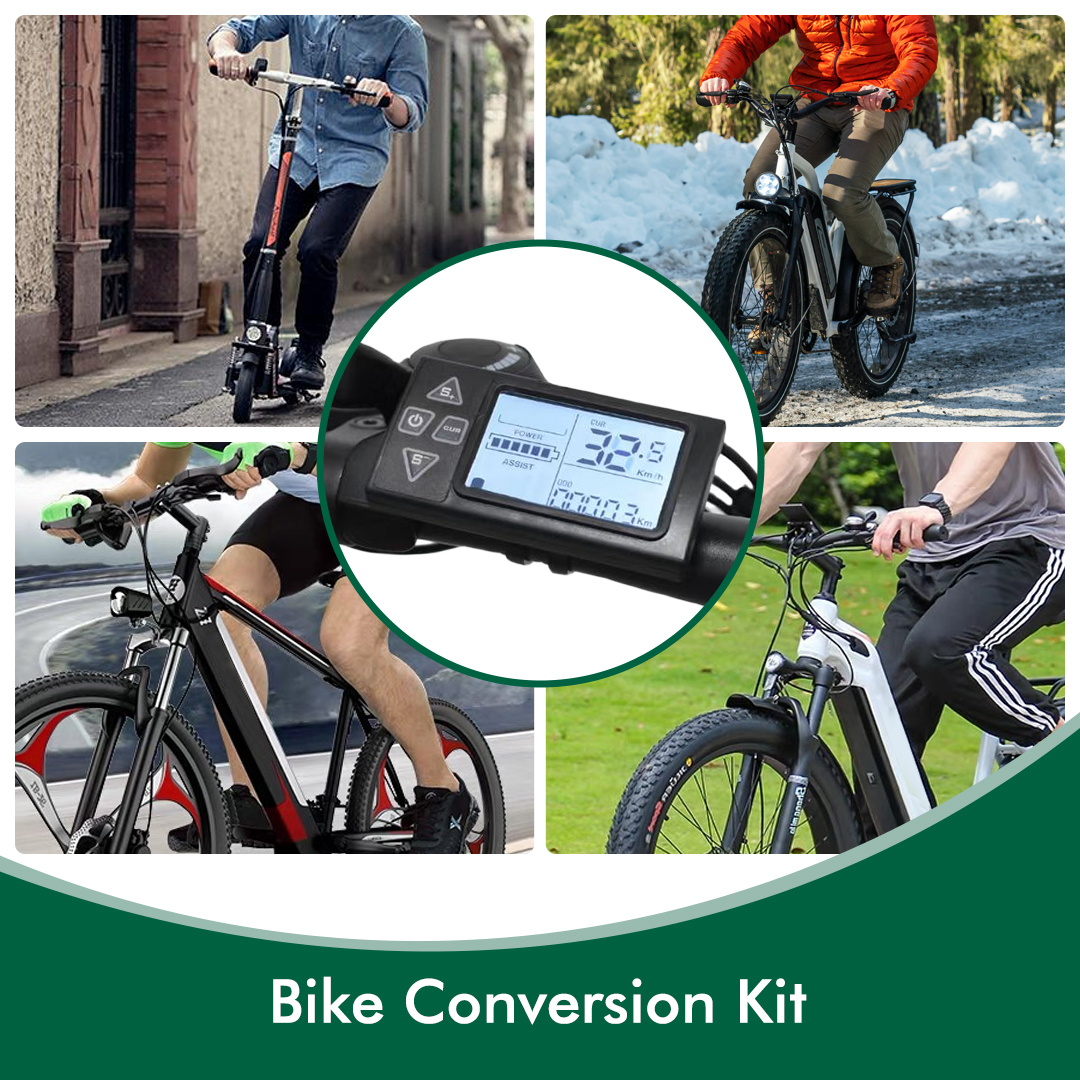 S861 Mountain UART2 Electric Bicycle Waterproof Assembly Parts Waterproof 24V/36V/48V Bicycle Speedometer Bike Computer Ebike