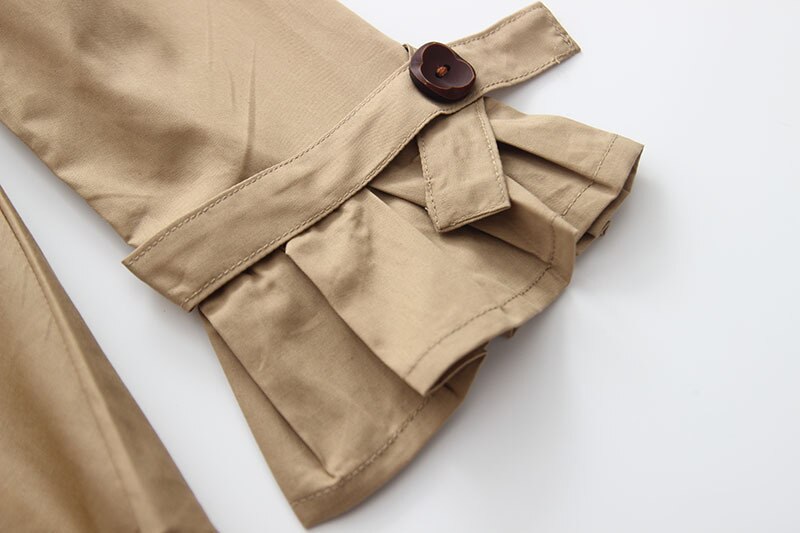 Spring autumn Girls jacket children's clothing girl trench coat kids jacket girl coats Trench Wind Dust Outerwear