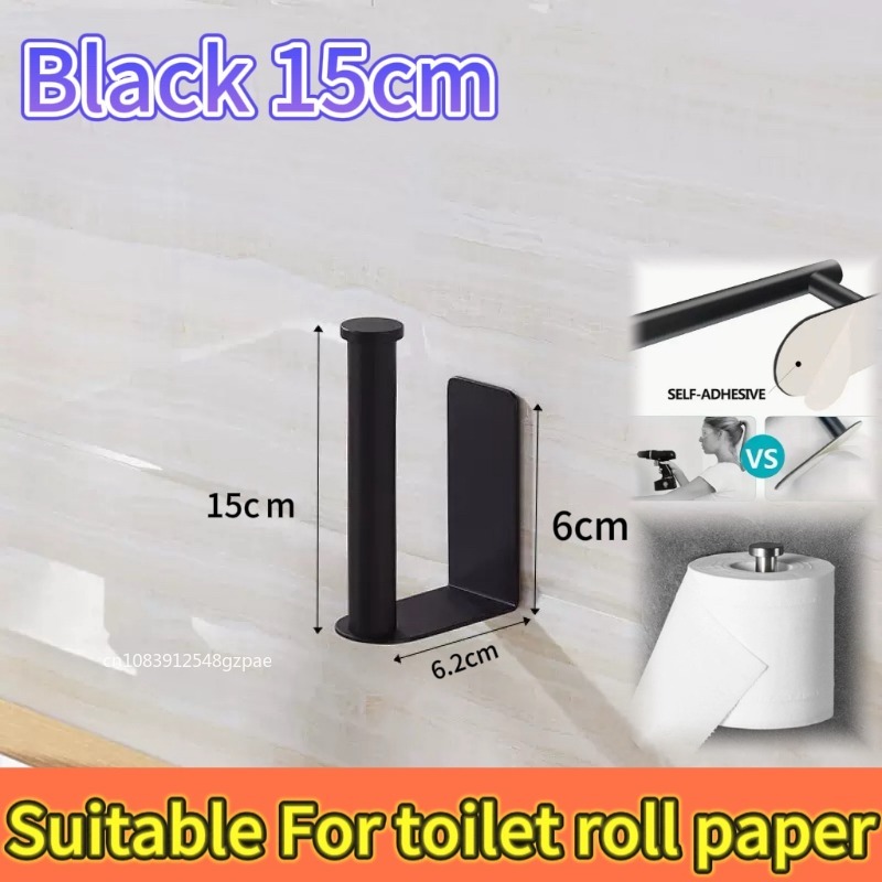 Keuken Papieren Handdoekhouder Zelfklevende Tissue Hanger Toiletrol Dispenser Opbergkast Servetrek Badkamer Accessoires: Bordeaux
