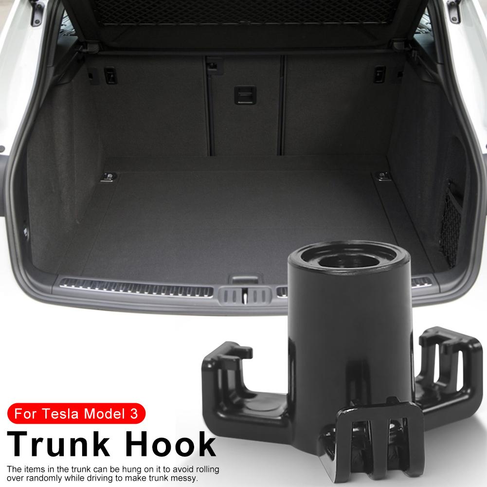 Kofferbak Haak Praktische Duurzaam Auto Bolt Cover Montage Houder Accessoires Paraplu Schoonmaakdoekje Opknoping Haak Voor Tesla Model 3