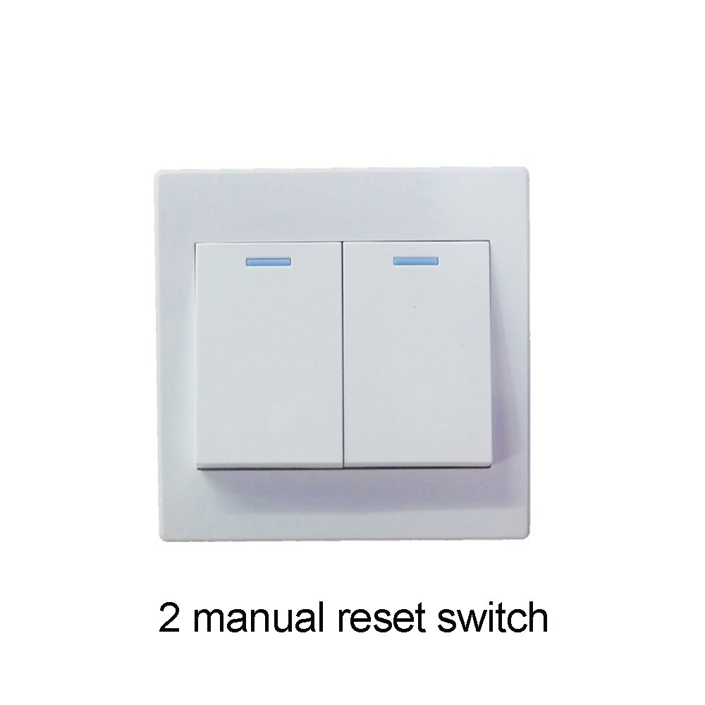 10 pçs plástico porta botão de saída cor branca sistema controle acesso acessórios liberação interruptor parede 10a 250v para a lâmpada: Branco