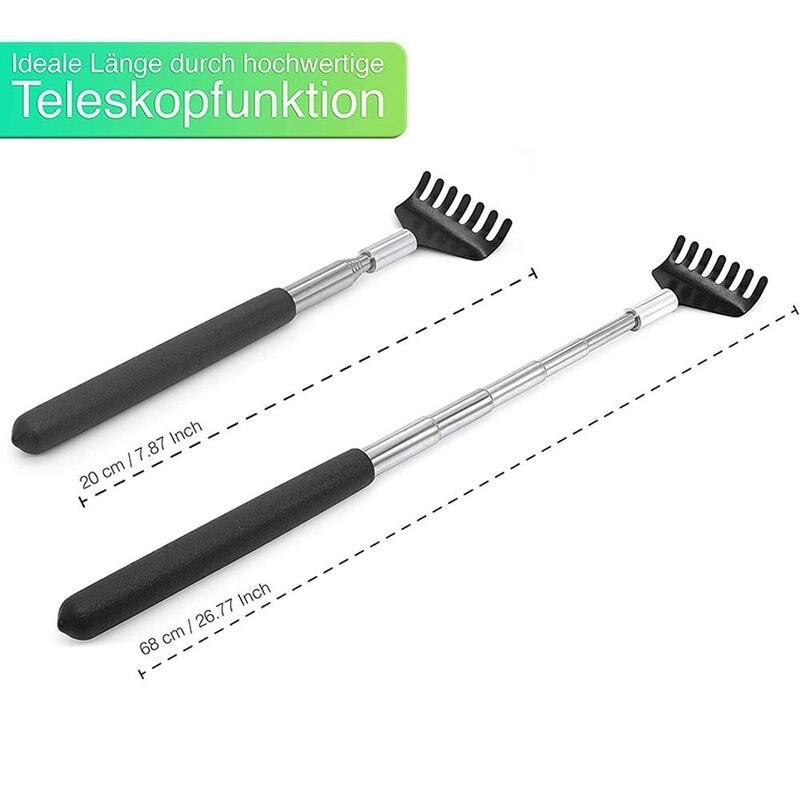 Gratte-dos télescopique, Kit de massage, gratte-dos extensible, démangeaisons télescopiques, produits de santé