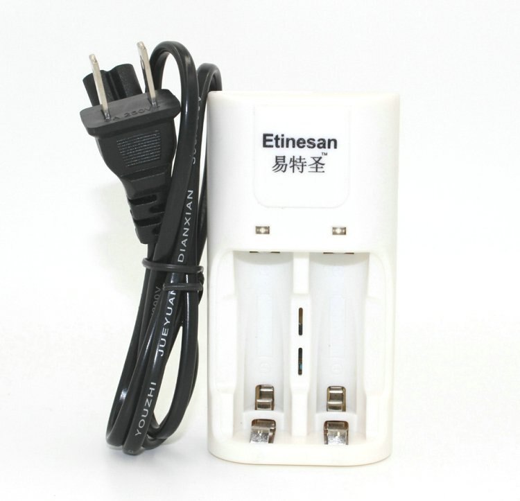 3.2V 10440 AAA 200mAh LiFePO4 lithium li-ion LiFePO4 Rechargeable Batteries: 1pc charger