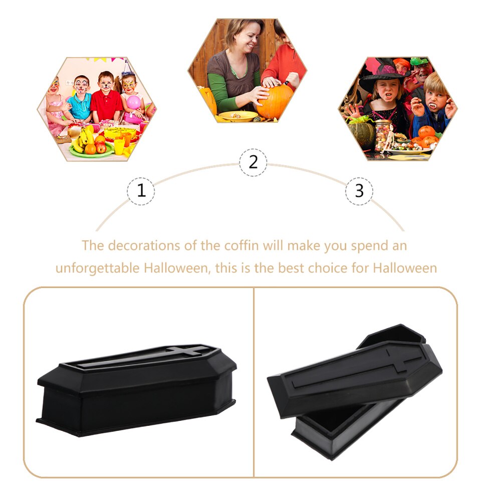Trumna ornament Halloween ozdoby Halloween trumna dekoracje rekwizyt z nawiedzonego domu
