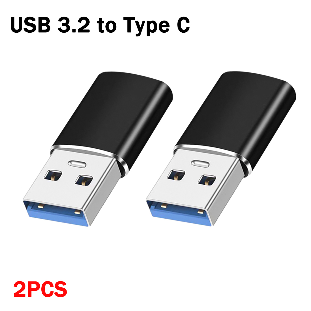 Mobile Phone Adapters USB 3.2 Male To Type C Female Fast Transmission Converters Support for IPhone 15Pro Samsung Laptop Carplay: Yellow