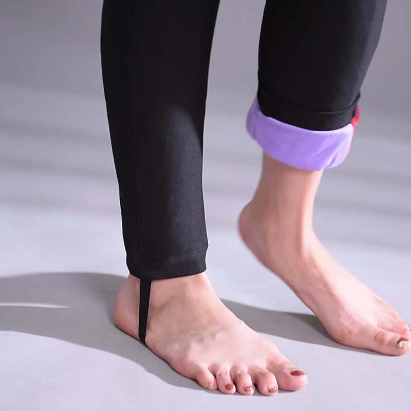 Women Outdoor Bound Feet Down Pants Viscose 90% White Duck Down Filling Elasticity Thicken Warm Trekking Camping Female Trousers