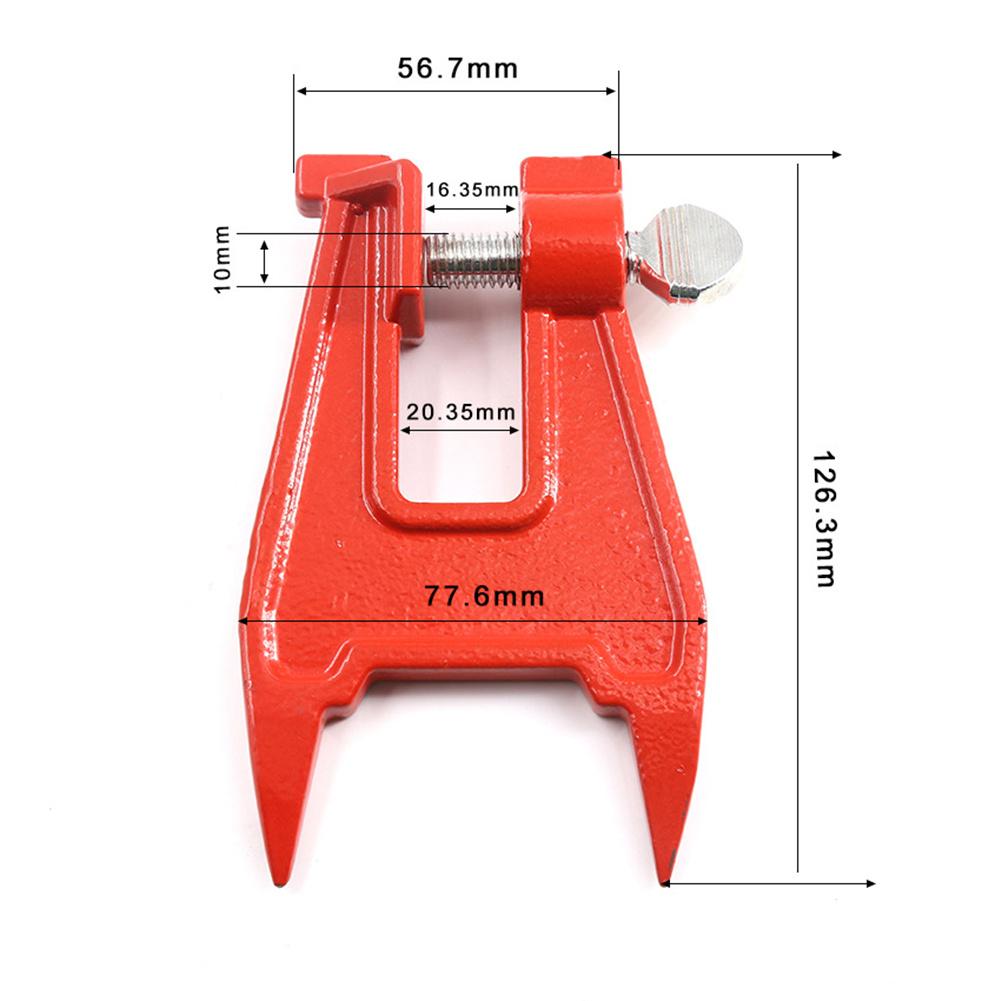 Useful Clamp Stump Vise Saw Chain Holder Chainsaw Sharpening Tool Filing Chainsaw Stump Sharpening Filing Vice
