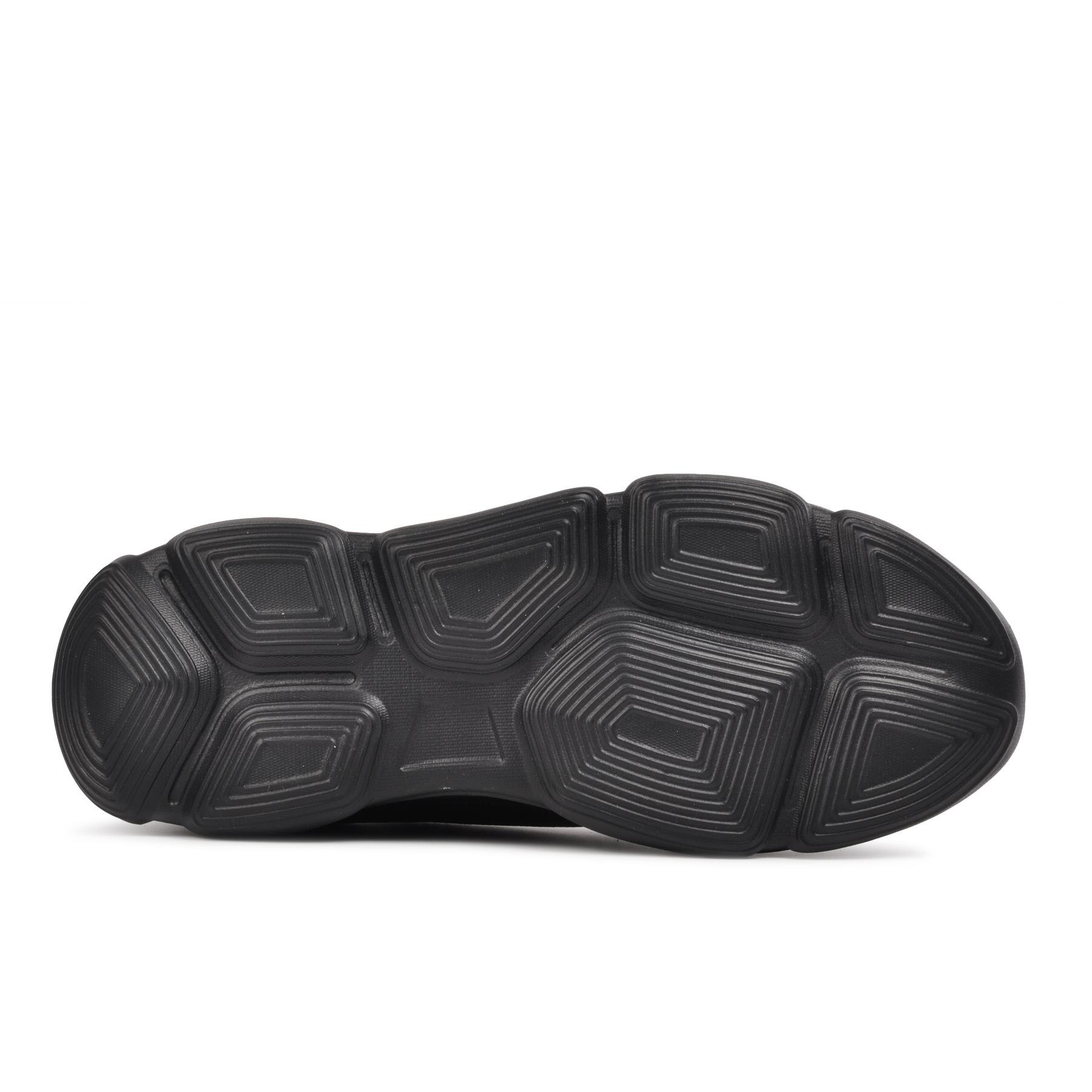 Walkway Alaska black men's casual and lightweight sports shoes
