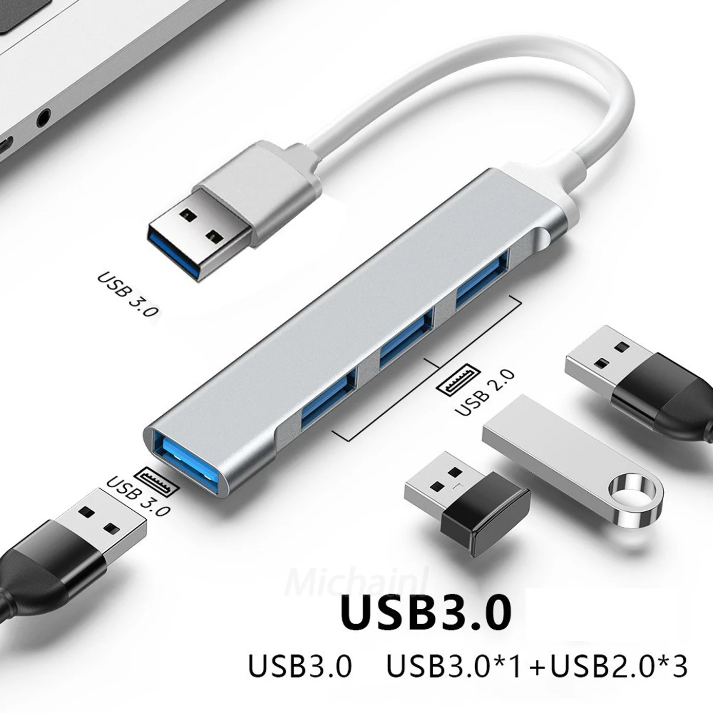 8-IN-2 USB hub 3.0 USB C hub dock station 5Gbps High Speed Transmission USB Splitter Type C to USB OTG Adapter For Macbook Pro