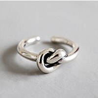 F.i.n.s 925 Sterling Zilveren Vrouw Mode Ringen Knuckle Ring Multi Stijlen Verstelbare Ringen Teen Ring Strand Voet Sieraden: AR1742