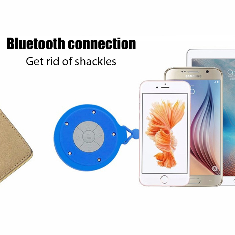 Universelle Wasserdichte Saugnapf Kleine Bad Lautsprecher, Außen Tragbare Bluetooth Kleinen Lautsprecher, Unterstützung Hände-Freies anruf