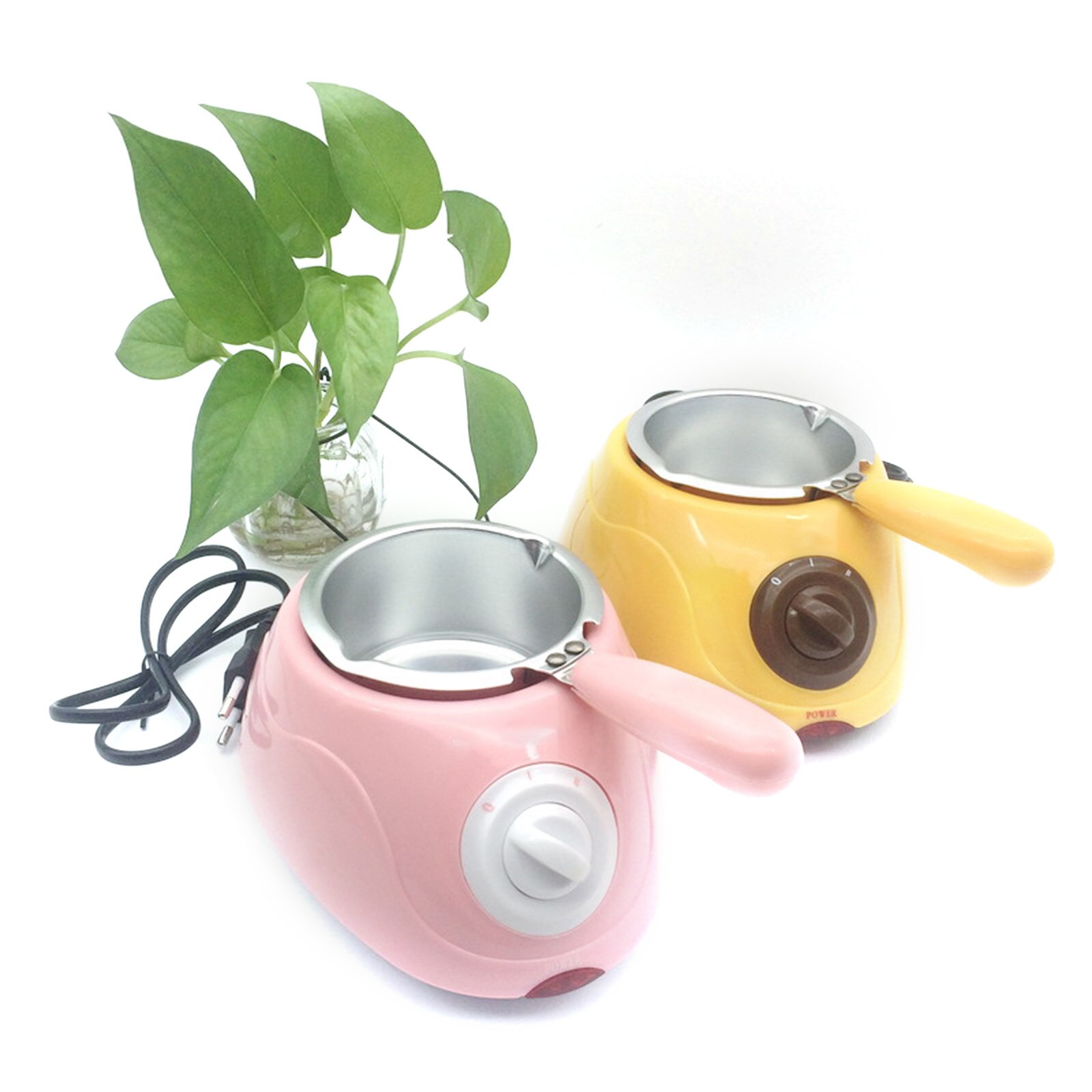 25w Chocolate Melting Warming Fondue Set Melting Machine DIY Tool for Melting Chocolate Candy Cheese Fast