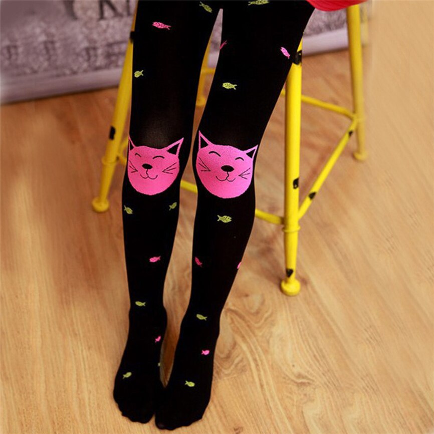 Meias do bebê inverno outono menina collants barbudo menina moda malha meias de bebê meias de bebê para meninas 3-10 t