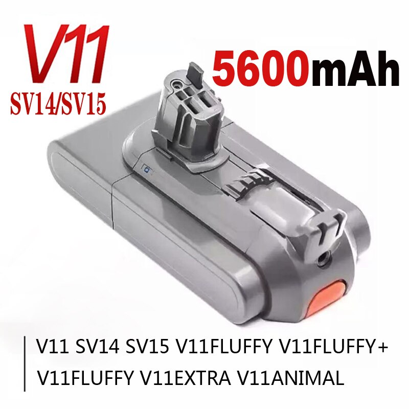 Dammsugarbatteri för dyson  v6 v7 v8 v10 v11 byt ut batteri  dc58 dc59 dc61 dc62 dc72 dc74 sv11 sv10 sv12 sv14 sv15