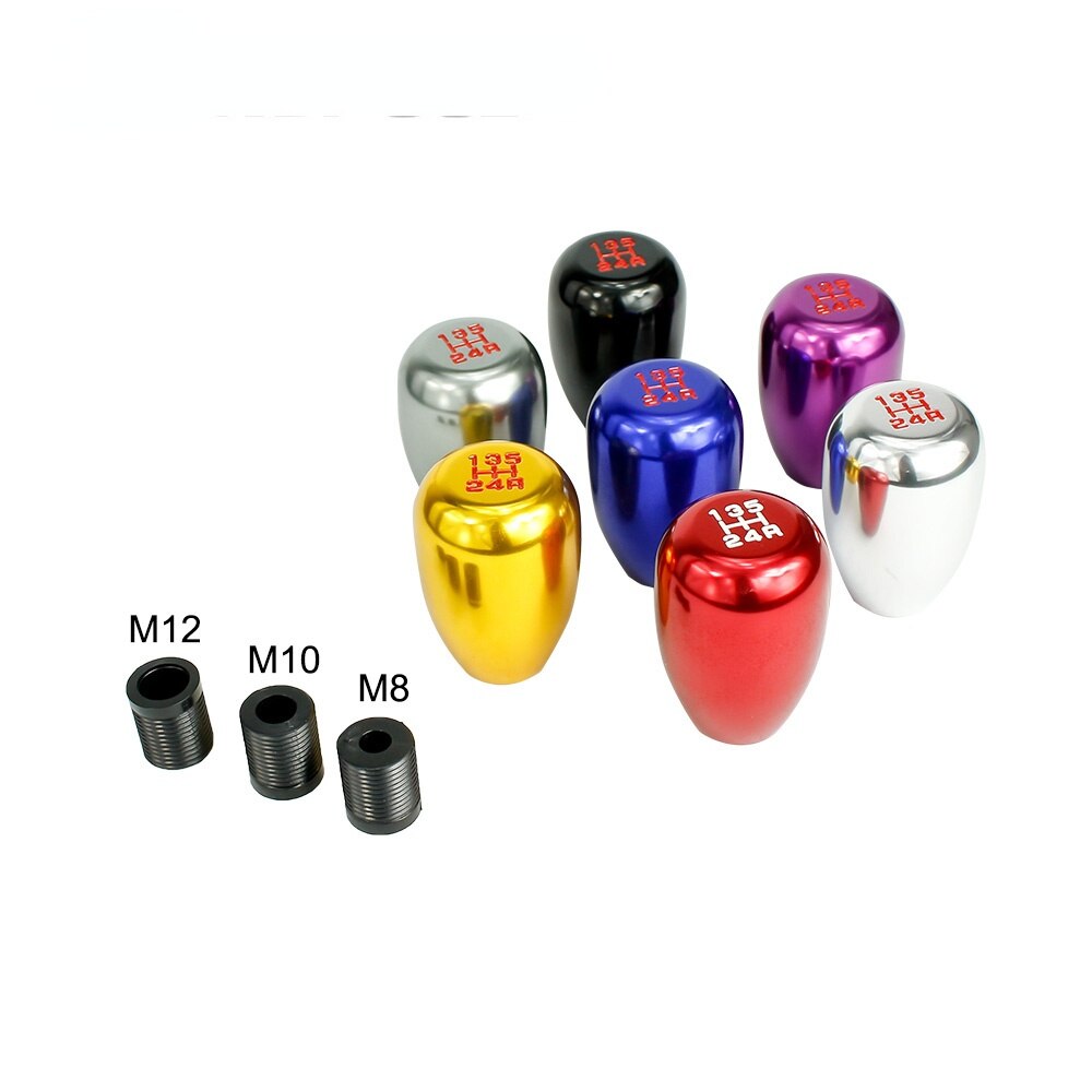 CNSPEED Racing Universal 5 Speed car Gear Shift Knob For Manual Transmission Aluminum Alloy Automatic Gear level YC100235