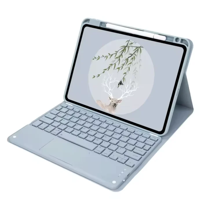 Funda hoesje voor huawei matepad 11.5 , s hoesje, tgr -w09 trackpad-toetsenbordhoes voor matepad 11.5s, russisch, spaans, portugees: Twaalf / Blauw