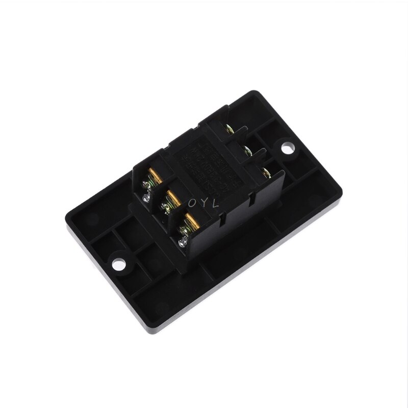 AC 380V 2KW I/O On Off Start Stop Push Button Switch 6 Screw Terminals