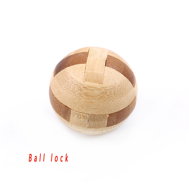 Neue Pädagogisches Erwachsene Kinder Spielzeug Ausgezeichnete IQ Gehirn Teaser 3D Holz Verriegelung Kong Ming Luban Lock Puzzle Spiel Spielen: 881940