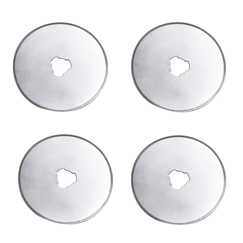 20 piezas hoja de disco de corte rotativo de 45mm, cuchillas de repuesto para tela, vinilo, papel, Patchwork, herramientas de costura de cuero, Kit de corte Circular