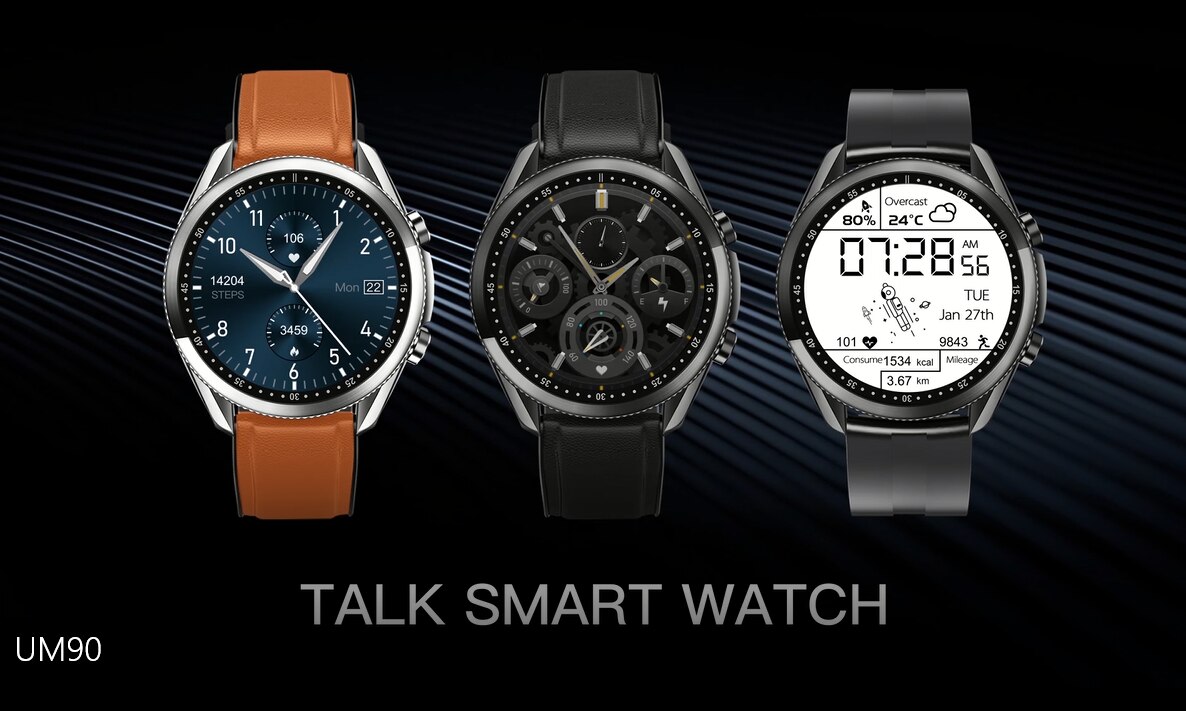 , kosteneffectieve En Hoge 1.3Inch Super-Lange Standby Ecg Monitor Hd Zakelijke Horloge Ware Hart rate Smart Horloge
