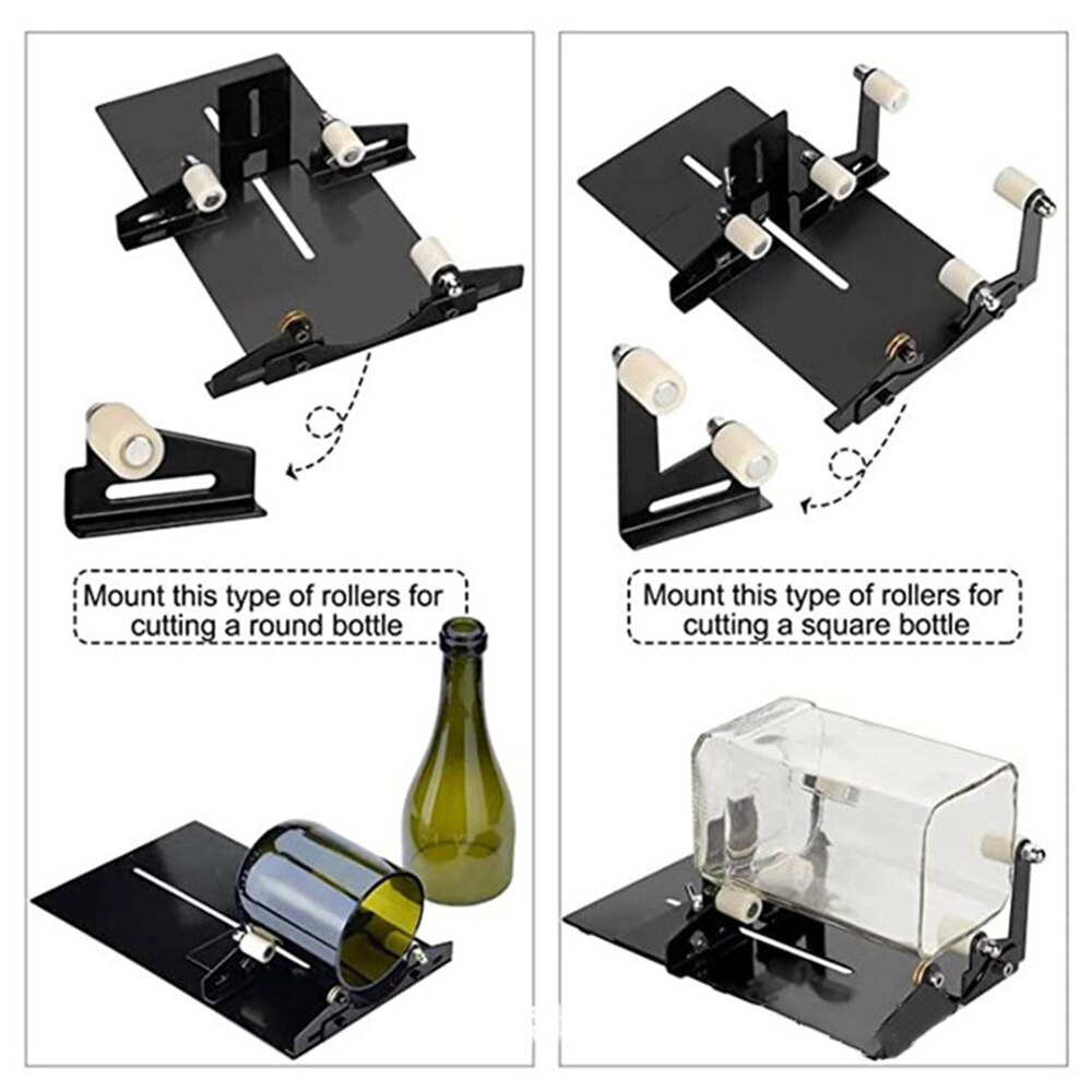 Glass Bottle Cutter Glass Cutting Tool for Bottles Cutting Glass Bottle-Cutter DIY Cut Tools Machine Wine Beer