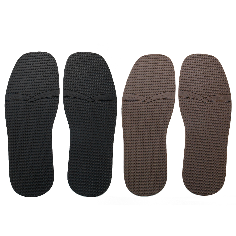 1 Pair Full Sole Repair Leather Shoes Rubber Sole Heel Pad Replacement Outsoles Shoe Mat Pad Anti Slip Protector Flat Heel Stick