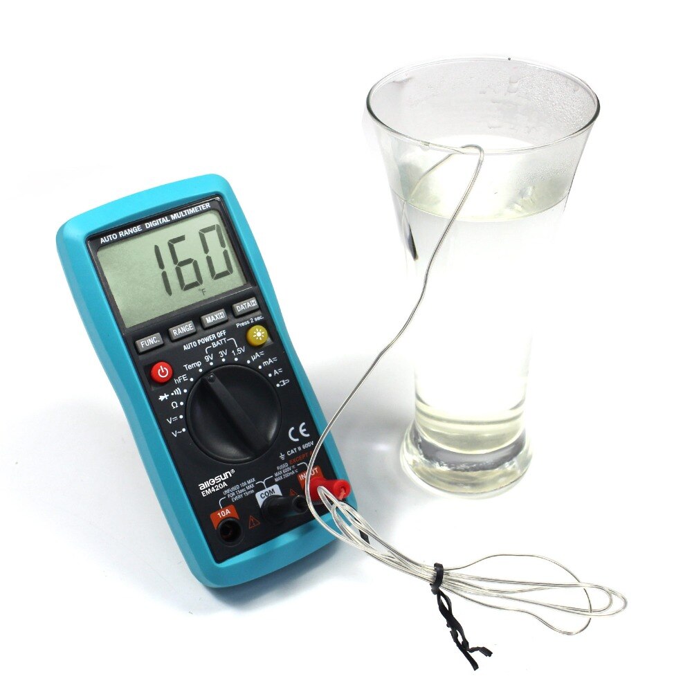 all-sun EM420A EM420B Digital Multimeter AC/DC Voltage&Current Multimeter with Continuity Diode Battery Capacitance Tester