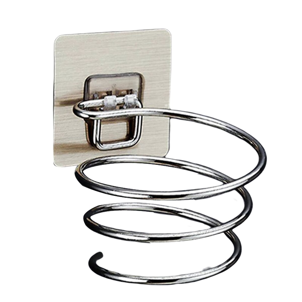 Wandbeugel Voor Haardroger & Styling Tools - RVS Roestvrij Staal - Zonder Boren
