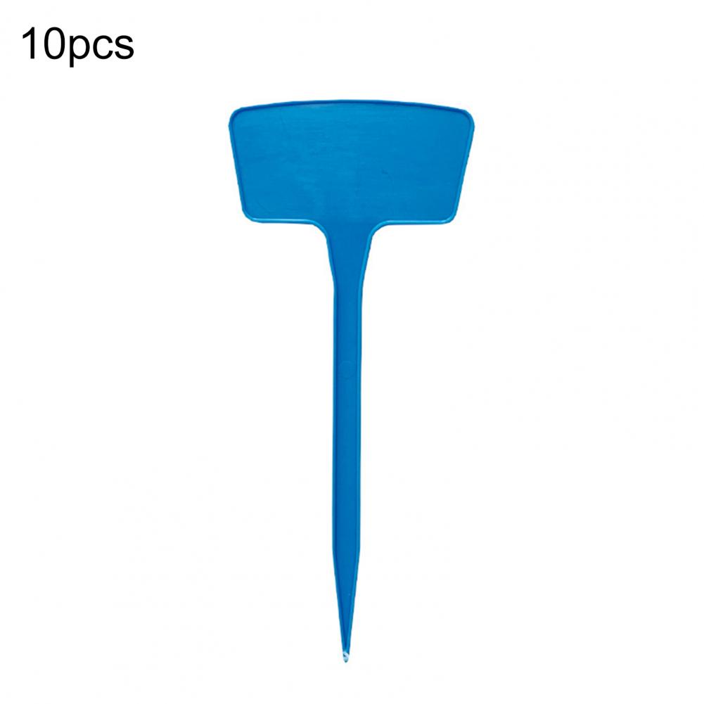 10 sztuk/zestaw 20cm etykiety na rośliny wodoodporna konstrukcja wkładki w kształcie litery T plastikowe znaczniki na rośliny klasyfikacja znak sortowania bilet robić ogrodnictwa: BIAŁY