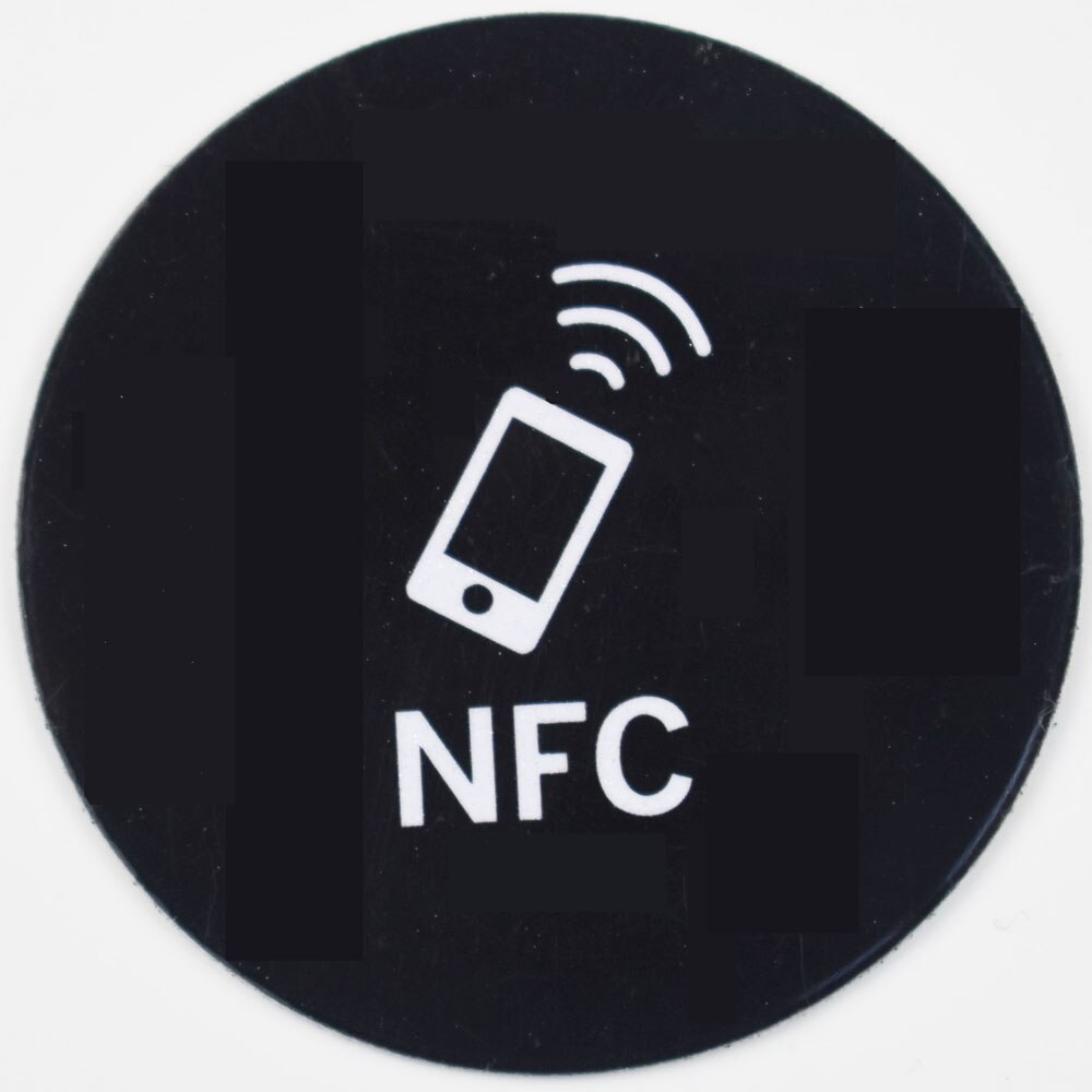 1pc RFID 125Khz T5577 EM4305 pegatinas de escritura contra interferencia Copia etiquetas de proximidad Etiqueta de tarjetas para teléfono móvil: NO.8
