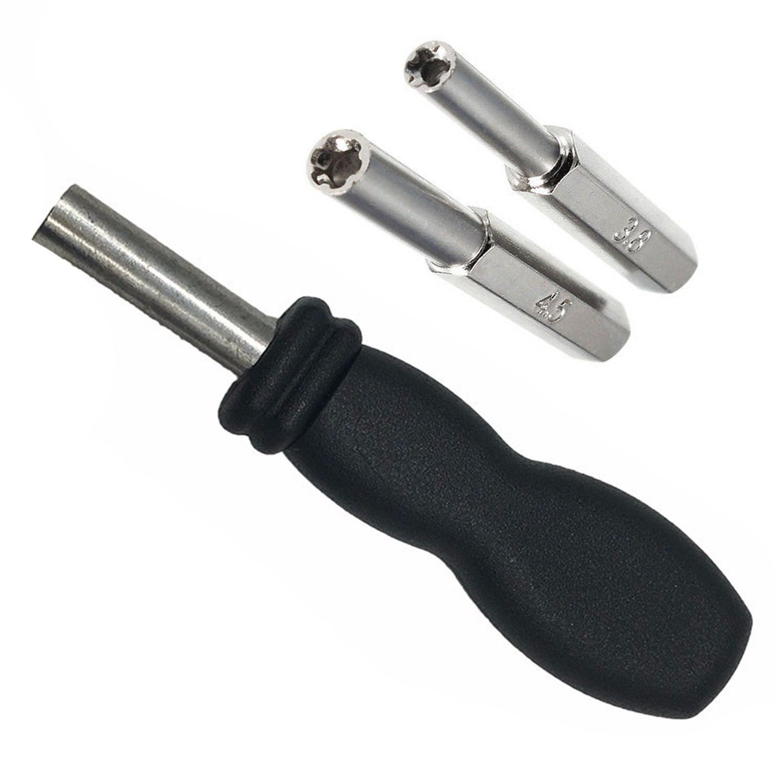 4.5mm & 3.8mm skruvmejsel säkerhetsbitsverktyg för nintendo snes  n64 gamecube gamebit xbox: Default Title