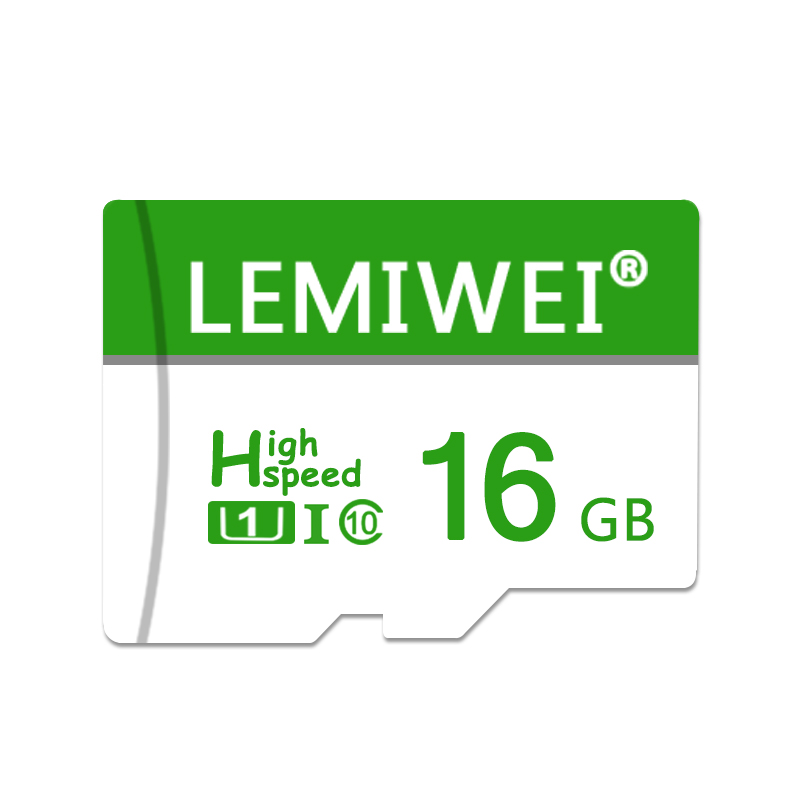Klasse 10 Geheugenkaart 64Gb 32Gb 16Gb 8Gb Tf Flash Card Lemiwei Hoge Snelheid U1 C10 tf Kaart Voor Telefoon: 16GB