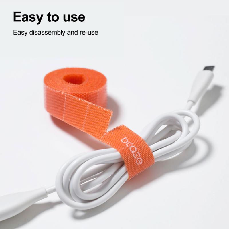 Detachable Velcro Cable Electrical Line Tie Fixer Fastener Mount Desk Wall Wire Organizer Self-Adhesive Cord Holder Organizing