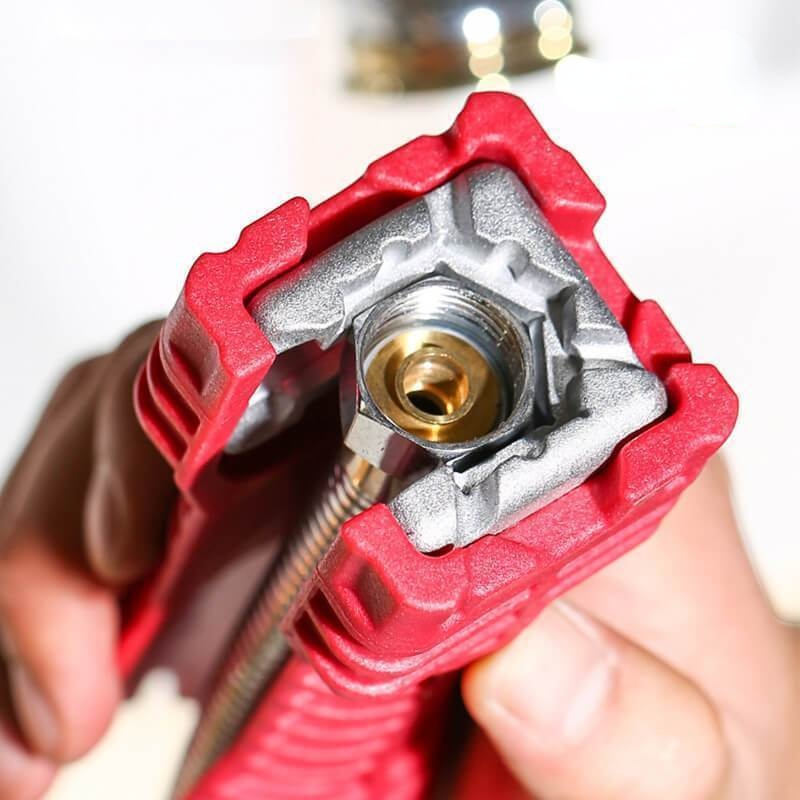 Foldable Water Pipe Wrench Double End Basin Bottom Pliers Sleeve Bathroom Faucet Sink Installation and Maintenance Tool 18 In 1