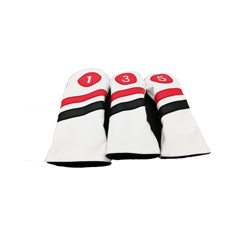 golf materiał PU drewna toru wodnego pokrowiec na główkę