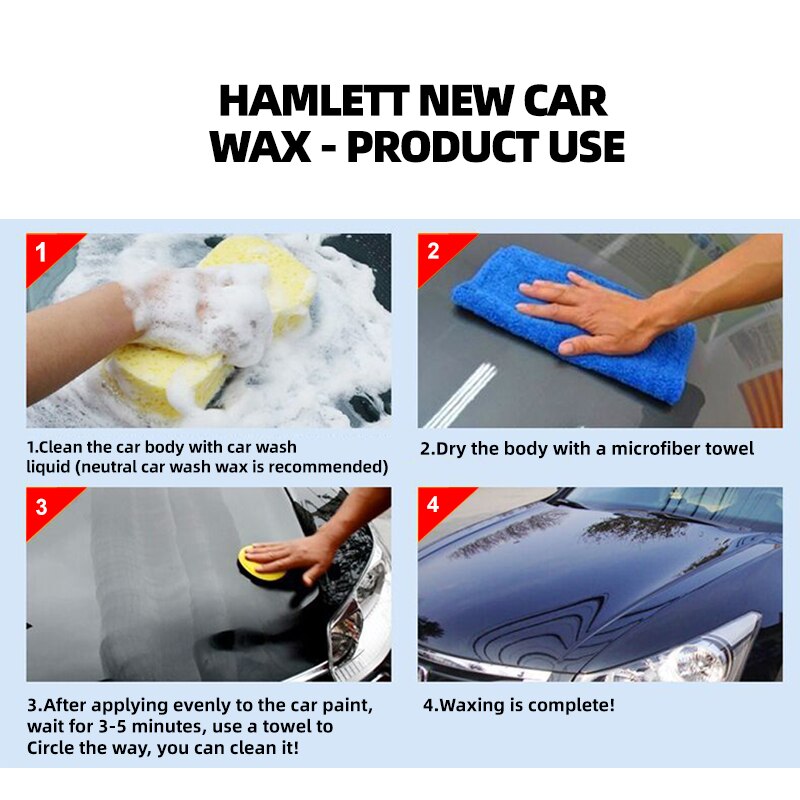 Auto Luqid Wax Auto Wax Decontaminatie Licht Bescherming Wax Auto Wax Kras Reparatie Universele Krassen Verwijderen Apparaat