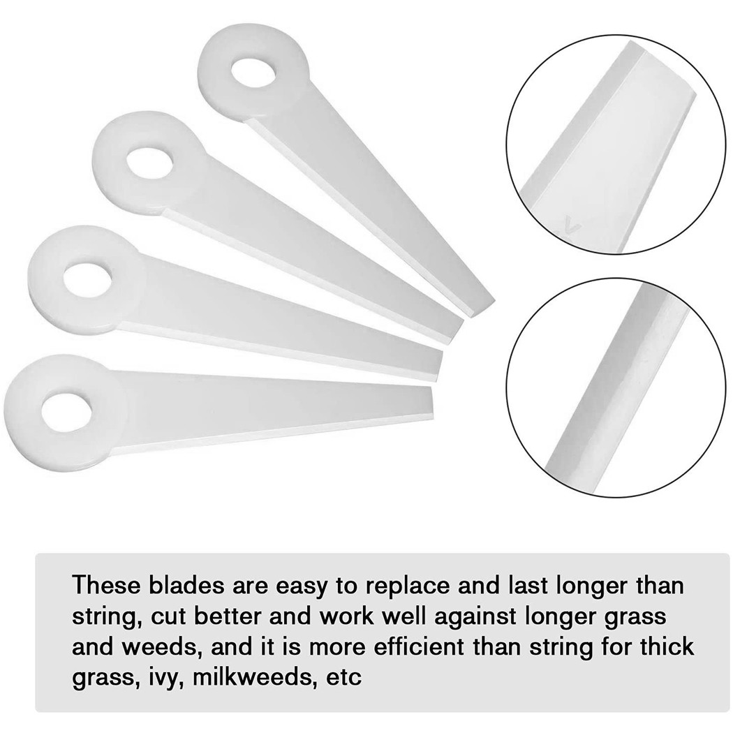 12 Pcs Lawn Mower Blades For STIHL Strimmer Polycut Blades Fits FS38 FS40 FS50 FS55 FS56 Grass Trimmer Parts