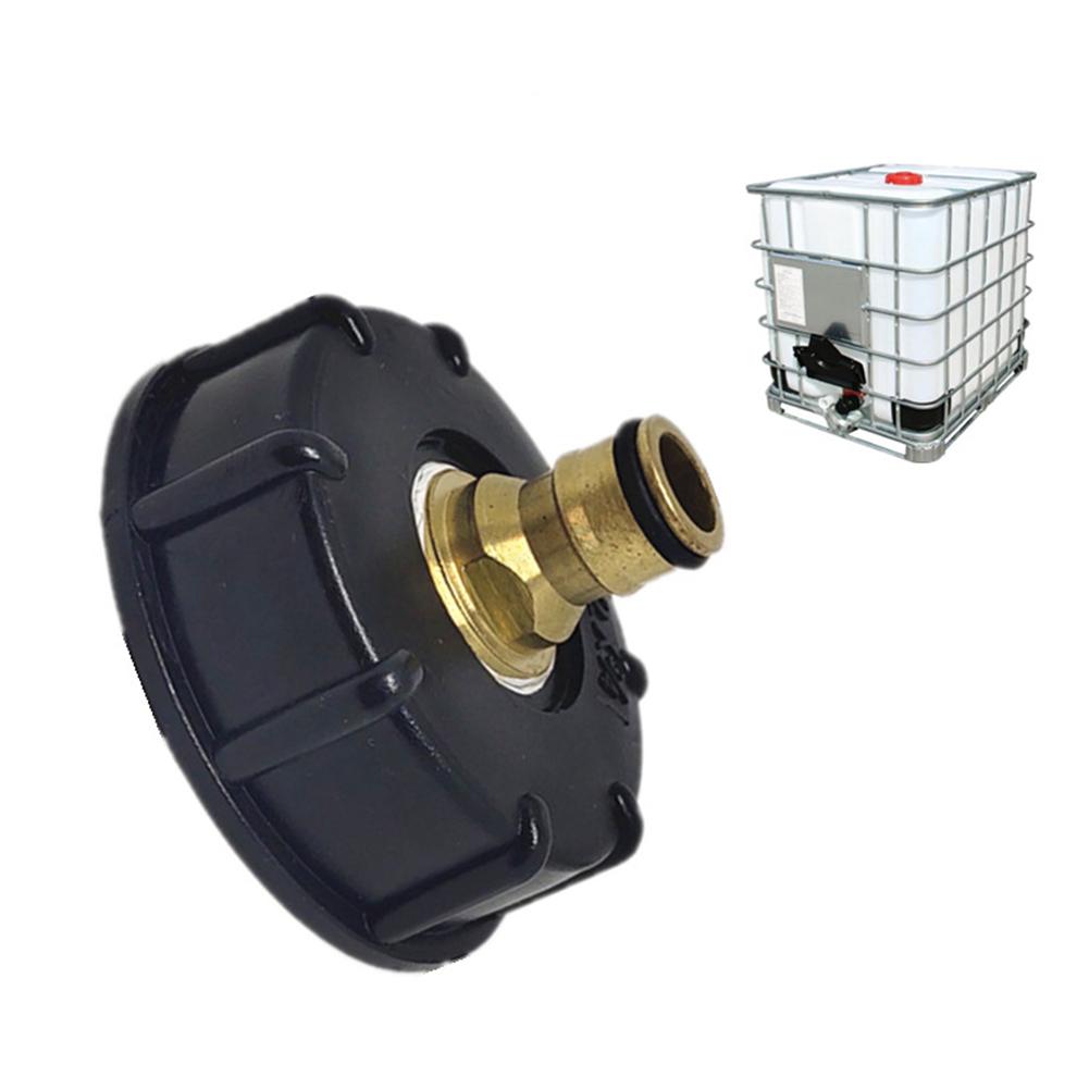 1Pc IBC Tank Adapter Faucet Outlet Fitting Valve Faucet Garden Hose Fittings Durable Garden Hose Pipe Tap Storage