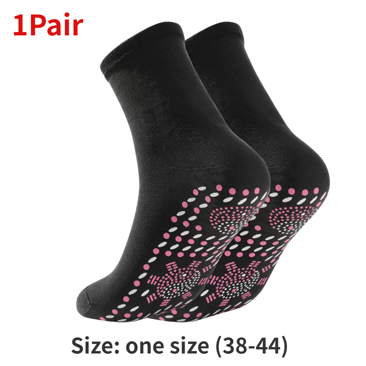 1/2 paar Selbst-heizung Socken Winter Thermische Beheizten Socken Weiche Elastische Verdicken Anti-Unterhose Socken Für frauen Männer Skifahren Fuß Wärmer: Blau