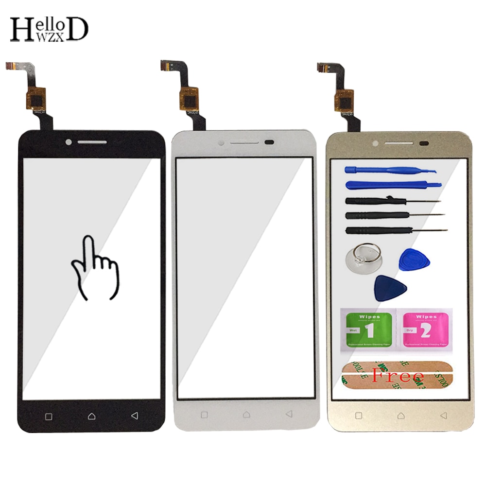 HelloWZXD For Lenovo Vibe K5 Plus A6020 A6020a40 A6020a46 Touch Screen Glass Digitizer Panel Sensor Flex Cable Adhesive Tools