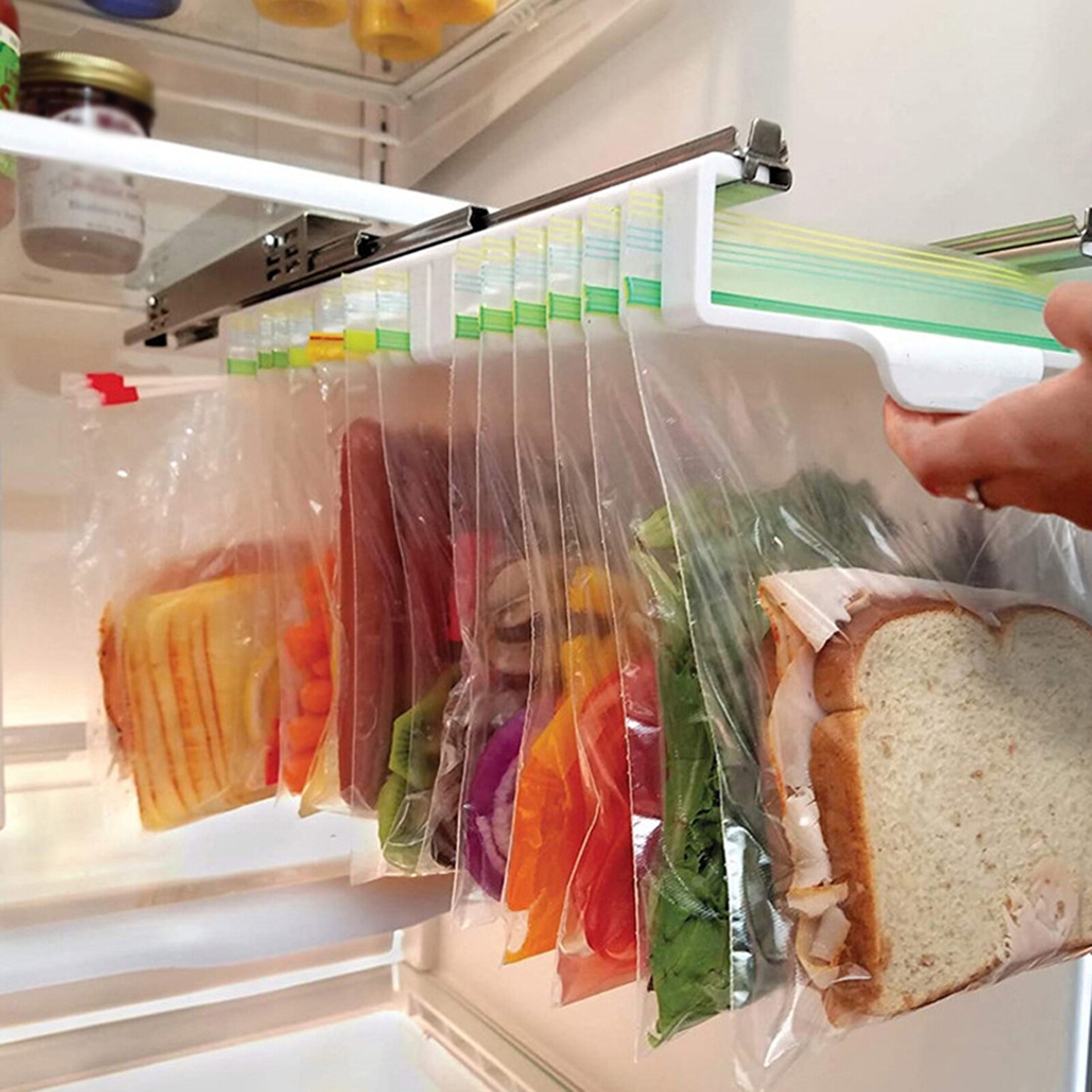 Easy Store Refrigerator Ziplock Bag Fresh-keeping ... – Grandado