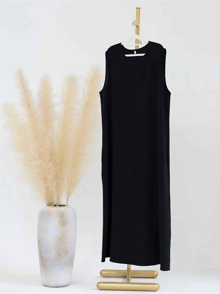 Ramadan eid svart broderi öppen modest abaya dubai sommar muslimsk kimono abayas för kvinnor kaftanklänningar islamiska kläder: Xxl / Svart