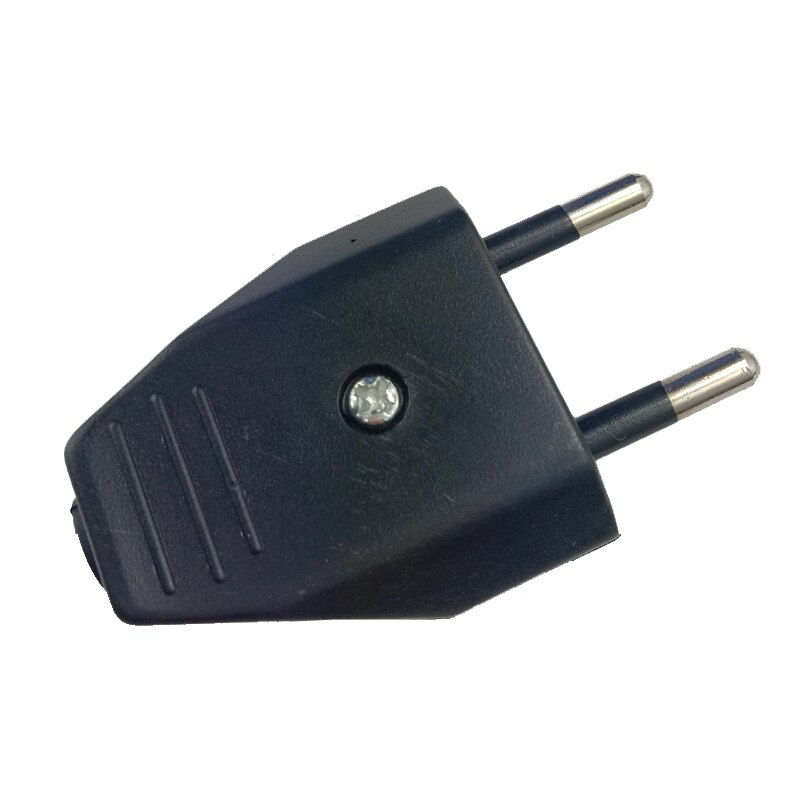 10pcs EU Europe European AC Electrical Power Male Plug Outlet Adaptor Adapter Assembly detachable Rewireable Extension Cord