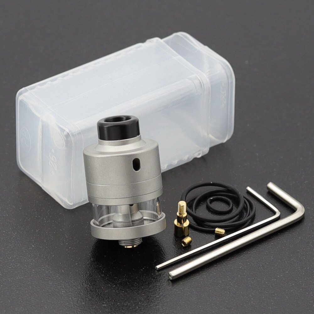 VapSea Haku Riviera RDTA atomizer 22mm 2ml / 24mm 2.5ml Single Coil Tank atomizer with Squonk Bottom feeder pin