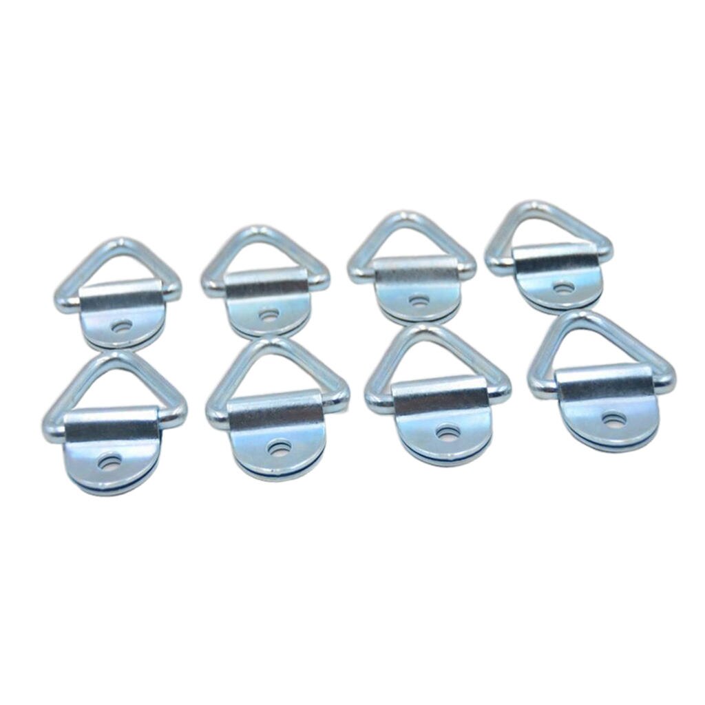 Tie Down Anchors For Truck , Trailer, Boat, 8x Heavy Duty Steel V Bolts