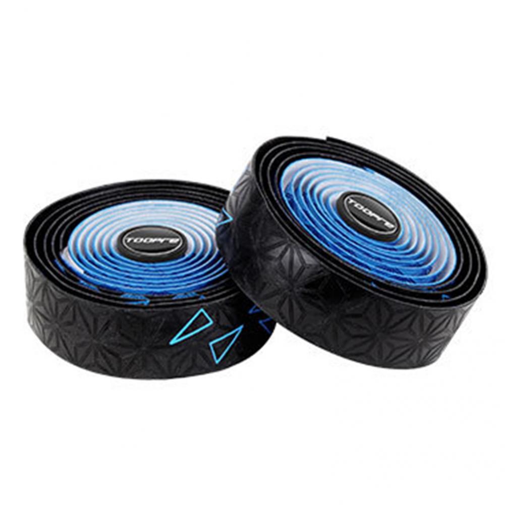 Reliable Elastic Skin-friendly Chrysanthemum Pattern Road Bike Handle Bar Wrap Handlebar Tape Handle Bar Tape 1 Pair