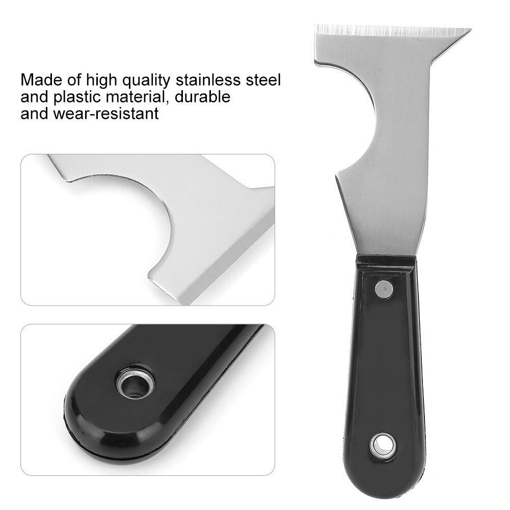 Putty Scraper Oil Painting Mixing Spatula Stainless Steel Multifunctional Wallpaper Paint Remover Removing Wallpaper Or Paint