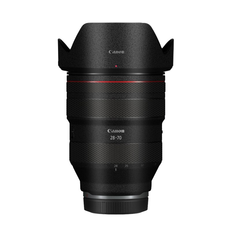 RF28-70F2 Premium Decal Skin for Canon RF28-70mm F2 L USM Lens Protector Anti-scratch Cover Film Wrap Sticker: Frosted Black