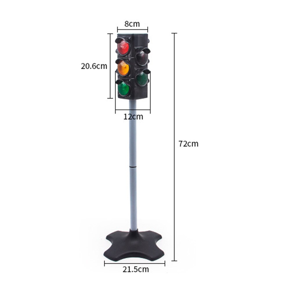 Kind Onderwijs Speelgoed 72 Cm Verkeerslicht Signaal Lamp Speelgoed Veilig Crossing Road Verkeerslichten Cognitieve Speelgoed Kinderen Verjaardag Xmas