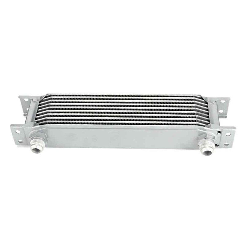 Radiador de aluminio para coche, enfriador de aceite de motor, reemplazo Universal, 10 filas, tipo británico